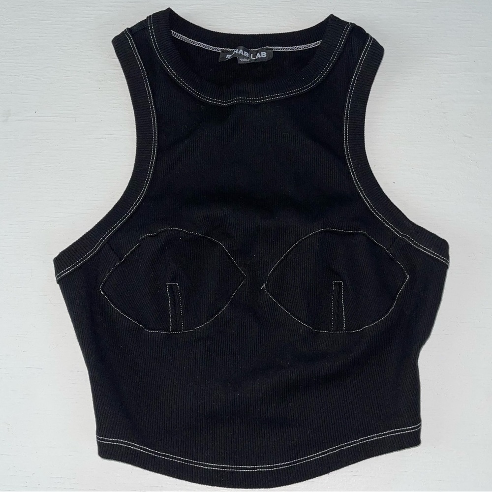 Rehab Lab Racerback Tank Top S